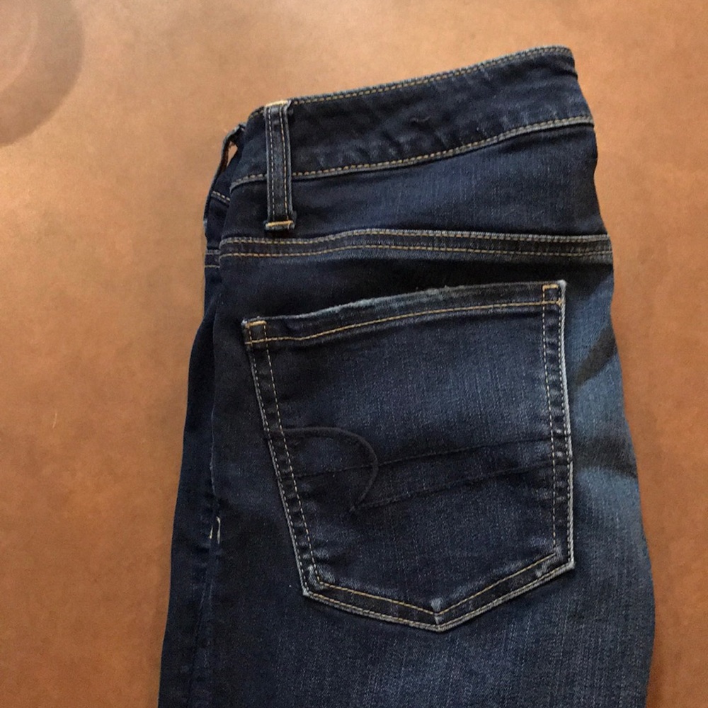 American Eagle size 6 long skinny jeans
